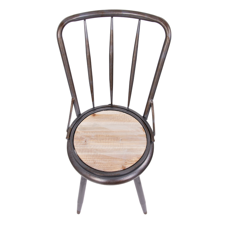 Varaluz Lighting 4FSE0101 Varaluz Casa Dining Chair/Stool Furniture Bronze / Dark