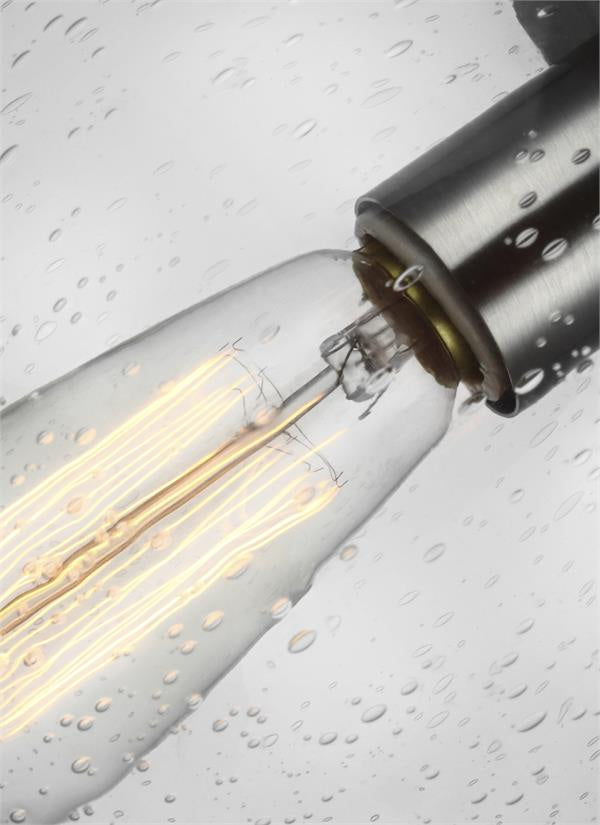 Visual Comfort Studio Leo - Hanging Globe 6501801EN7-04 Pendant Light - Satin Aluminum