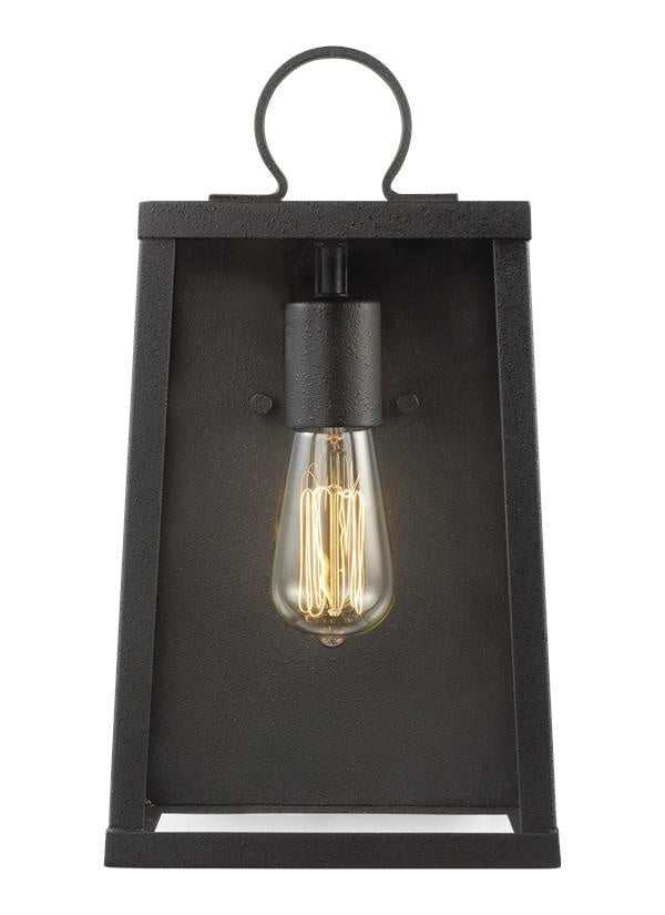 Visual Comfort Studio 8637101EN7-839 Marinus One Light Outdoor Wall Lantern Outdoor Black