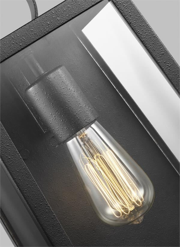 Visual Comfort Studio 8637101EN7-839 Marinus One Light Outdoor Wall Lantern Outdoor Black