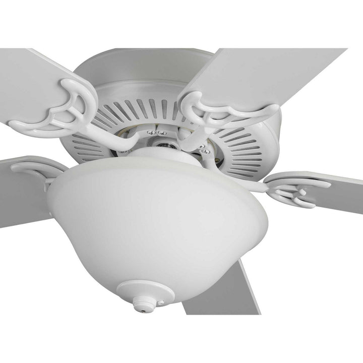 Progress Builder Fan P2599-30 Ceiling Fan - White, White, White/