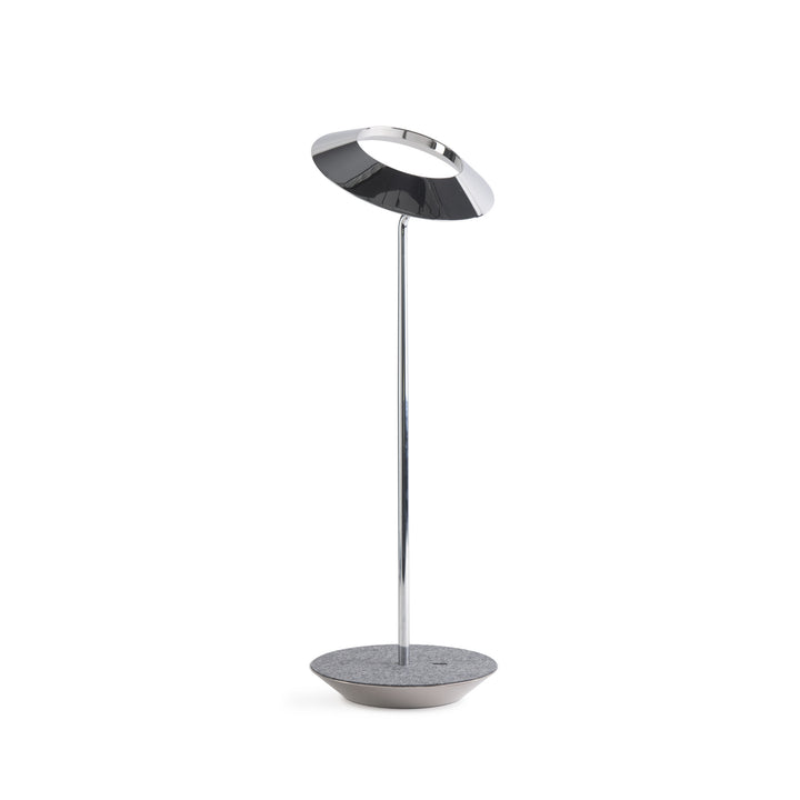 Koncept Lighting RYO-SW-CRM-OXF-DSK Modern Royyo Lamp Chrome, Oxford Felt Base Plate