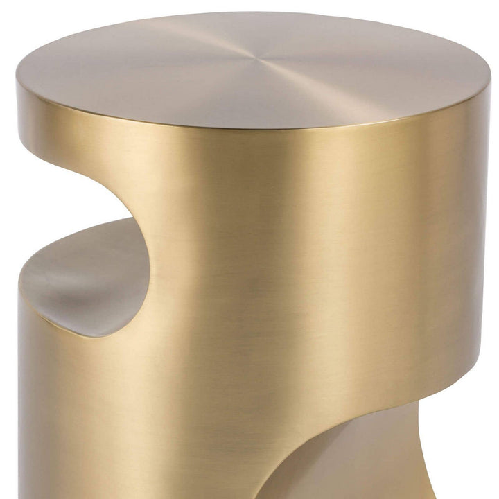 Regina Andrew 30-1061BRS Modern Nathan Furniture Brass