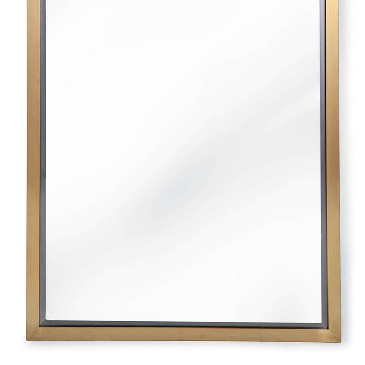 Regina Andrew 21-1047NB  Rectangle Mirror Polished Brass