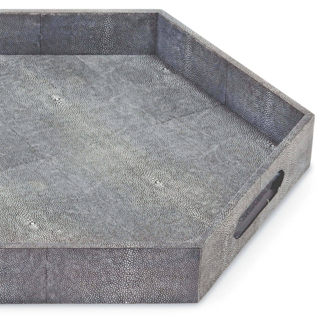 Regina Andrew 20-1145CHAR  Shagreen Home Decor Charcoal