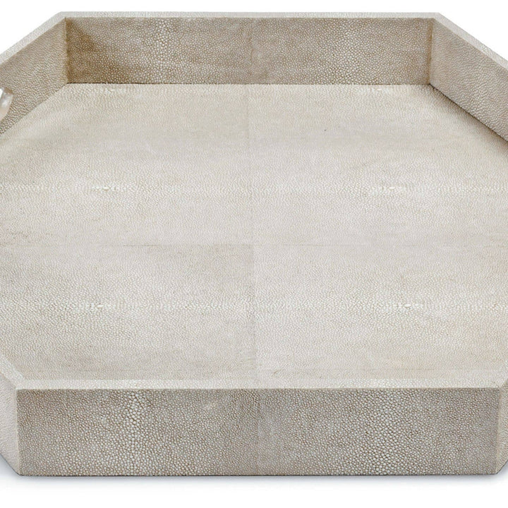 Regina Andrew 20-1145IV  Shagreen Home Decor Ivory Grey