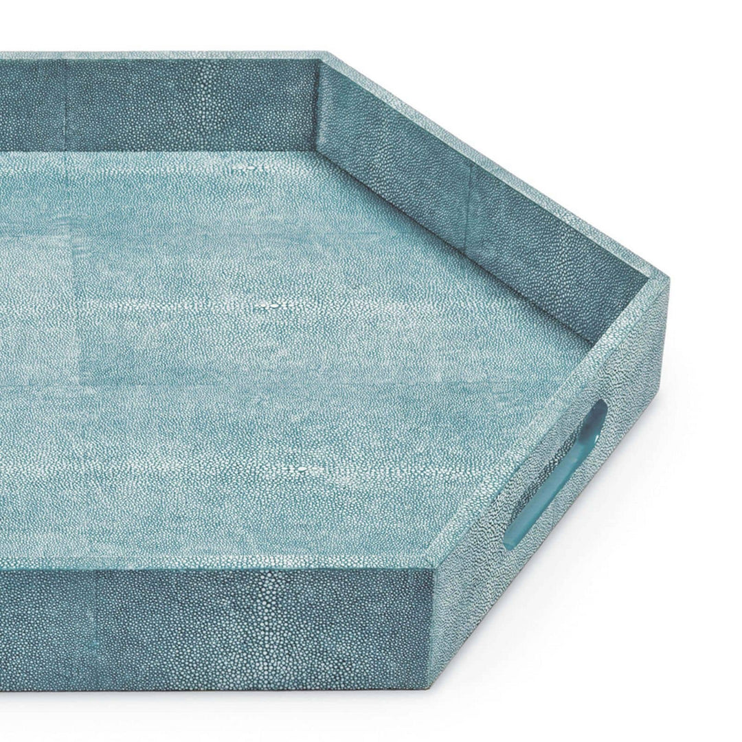 Regina Andrew 20-1145TQ  Shagreen Home Decor Turquoise