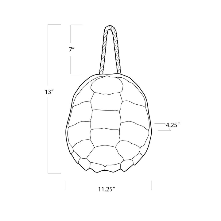 Regina Andrew 21-1044NAT  Turtle Home Decor Natural