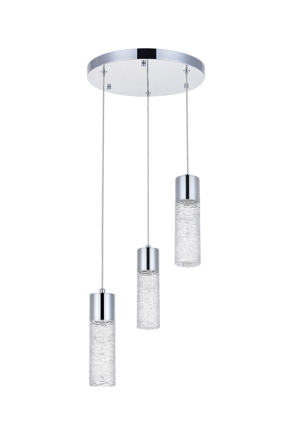 Elegant Constellation 5200D12C Pendant Light - Chrome