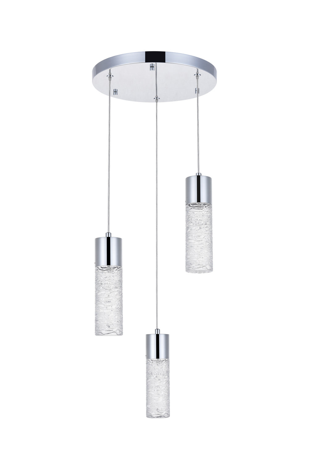 Elegant Constellation 5200D12C Pendant Light - Chrome