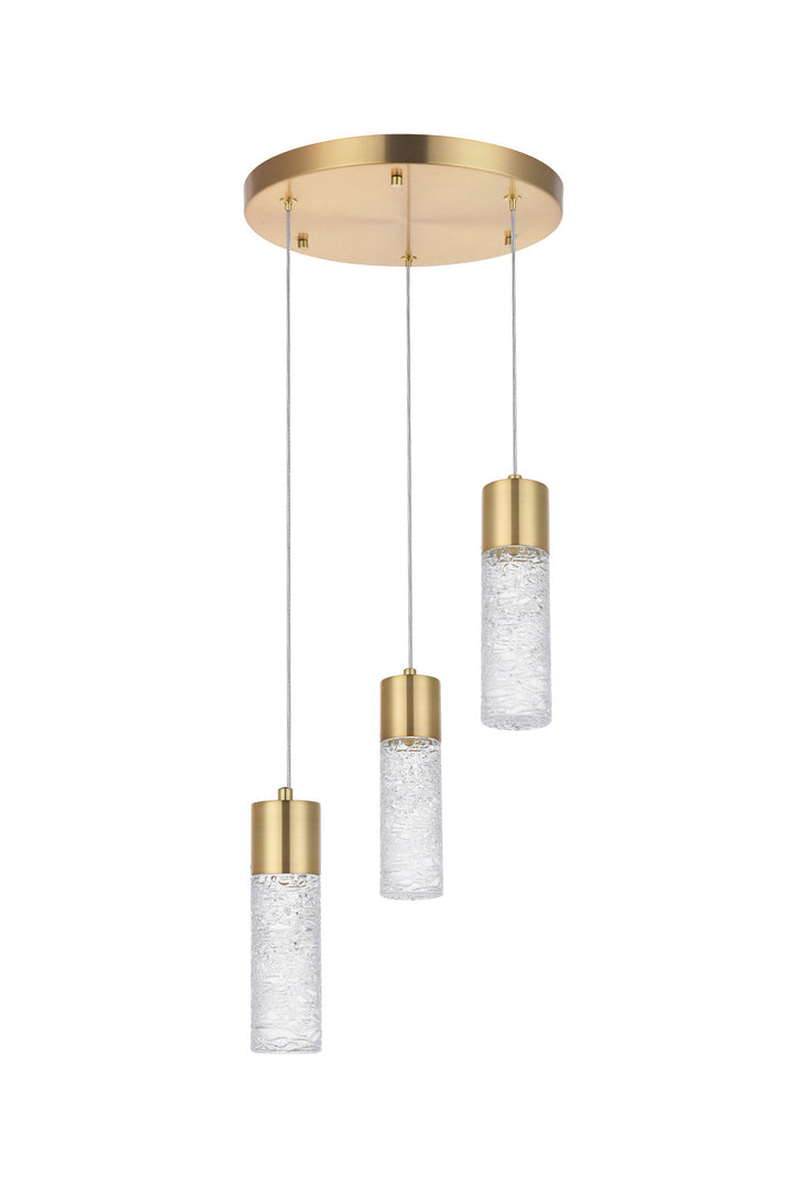 Elegant Constellation 5200D12G Pendant Light - Gold