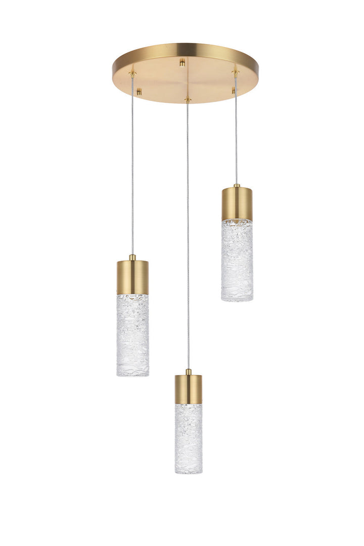 Elegant Constellation 5200D12G Pendant Light - Gold