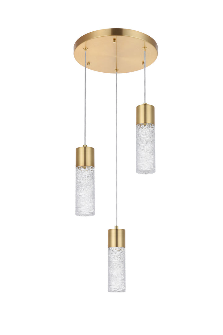 Elegant Constellation 5200D12G Pendant Light - Gold