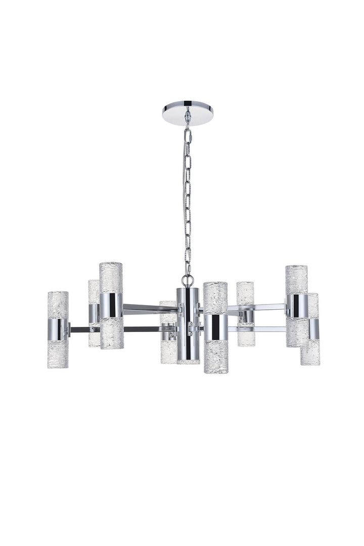 Elegant Vega 5200D32C Chandelier Light - Chrome