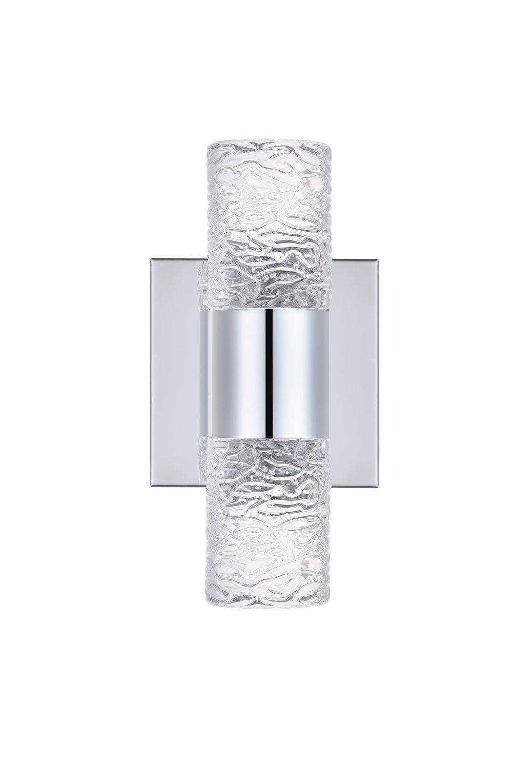 Elegant Vega 5200W5C Wall Sconce Light - Chrome