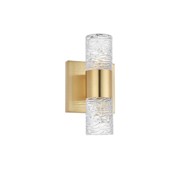 Elegant Vega 5200W5G Wall Sconce Light - Gold