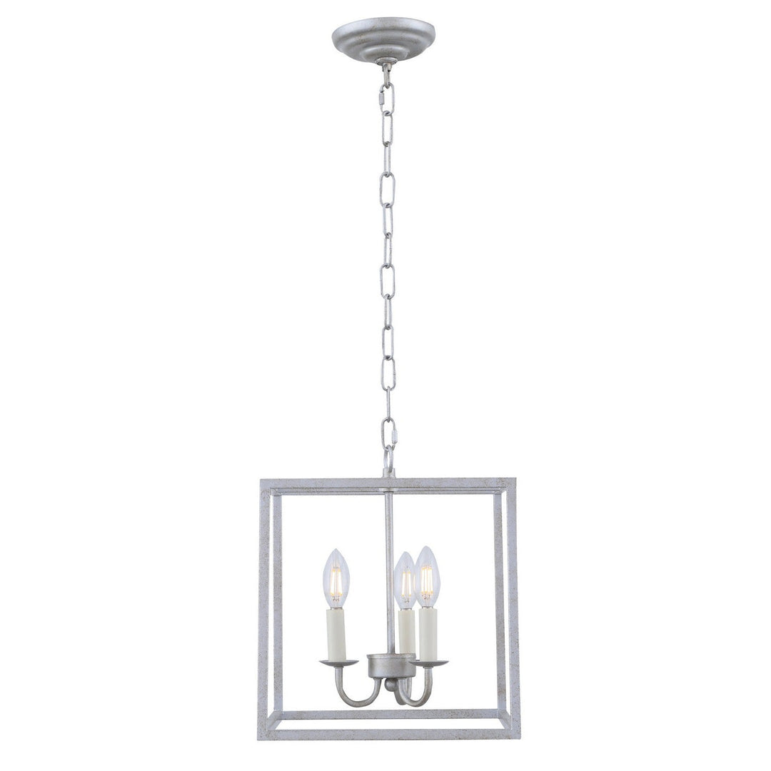 Elegant Eclipse LD6105D12S Pendant Light - Vintage Silver