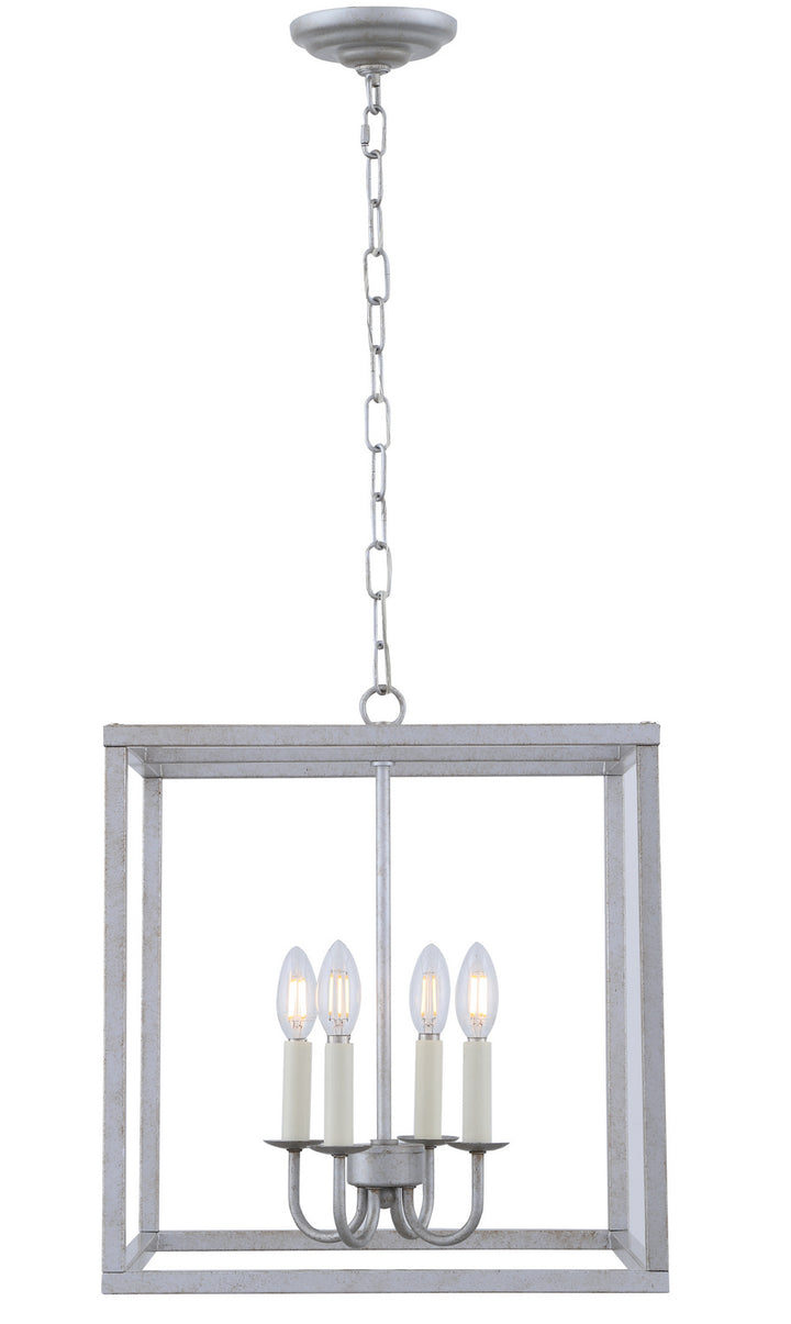 Elegant Eclipse LD6105D16S Pendant Light - Vintage Silver