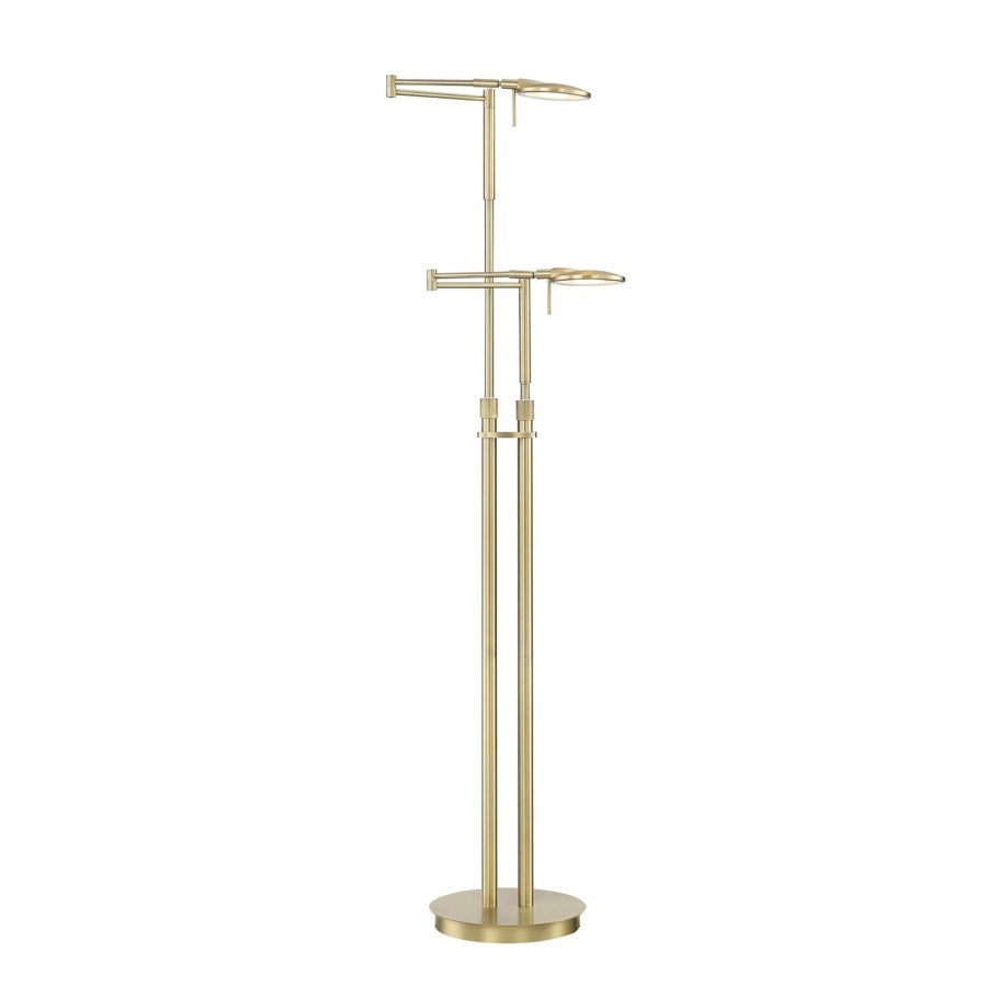 Arnsberg 425810208 Modern Dessau Lamp Satin Nickel