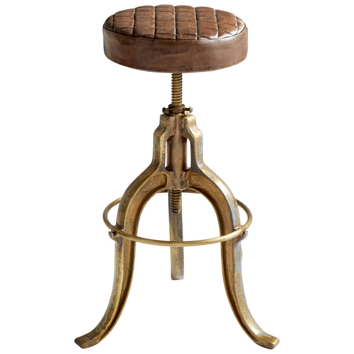 Cyan Design 10077  Stool Furniture Brass