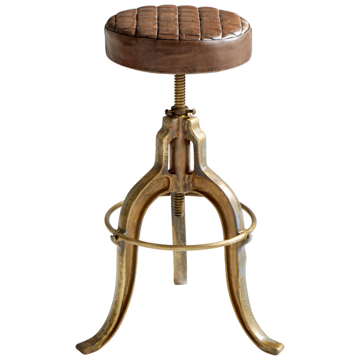 Cyan Design 10077  Stool Furniture Brass