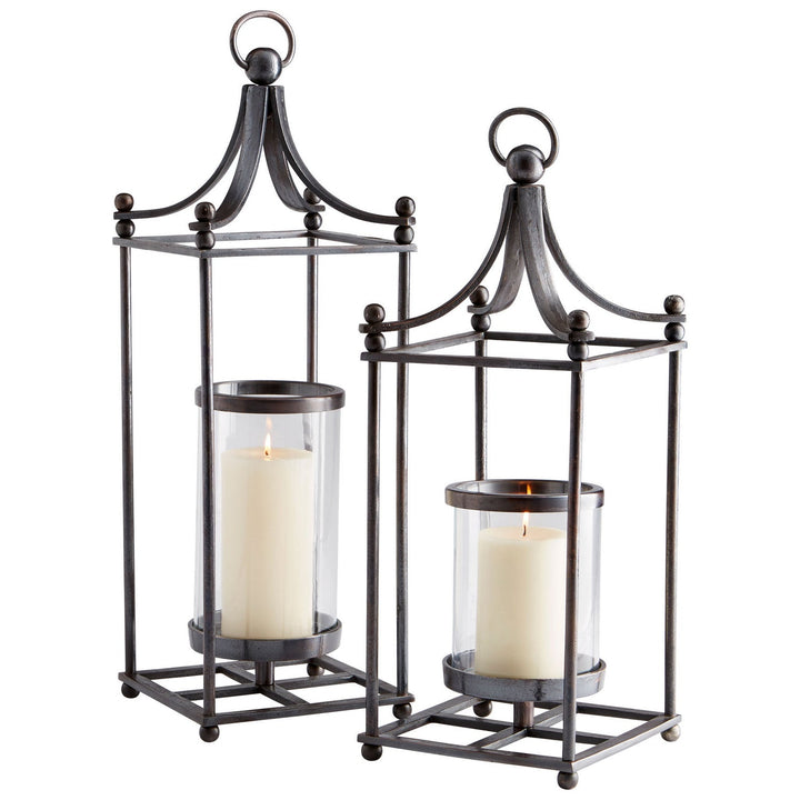 Cyan 10176 Candle Holders - Dark Copper