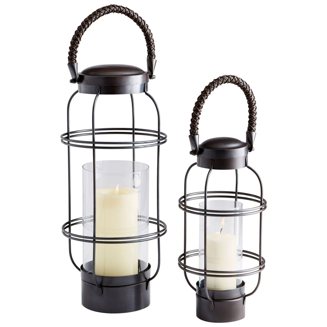 Cyan 10178 Candle Holders - Dark Copper