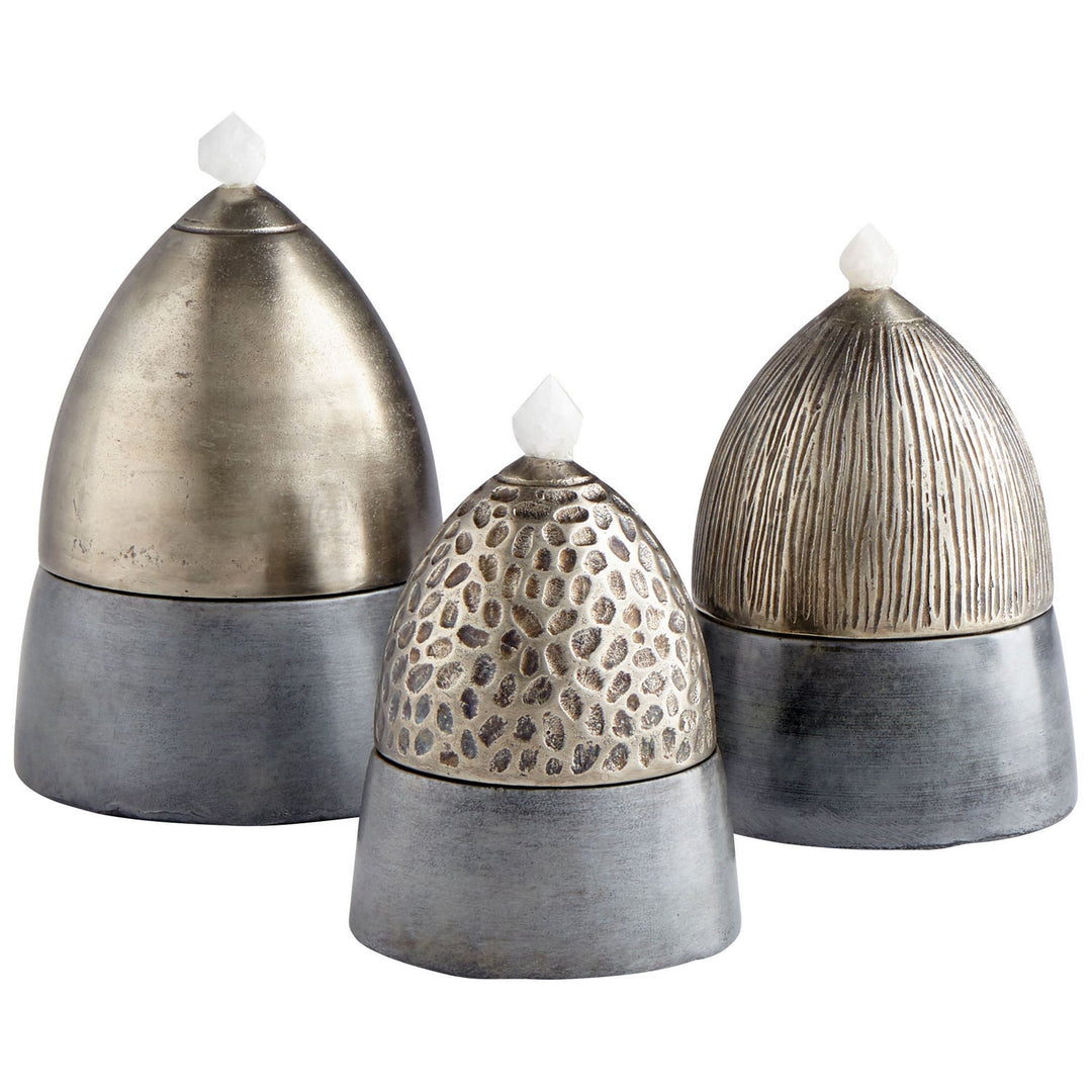 Cyan 10209 Containers & Trays - Antique Nickel