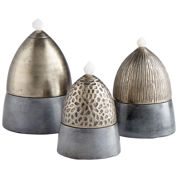 Cyan 10209 Containers & Trays - Antique Nickel