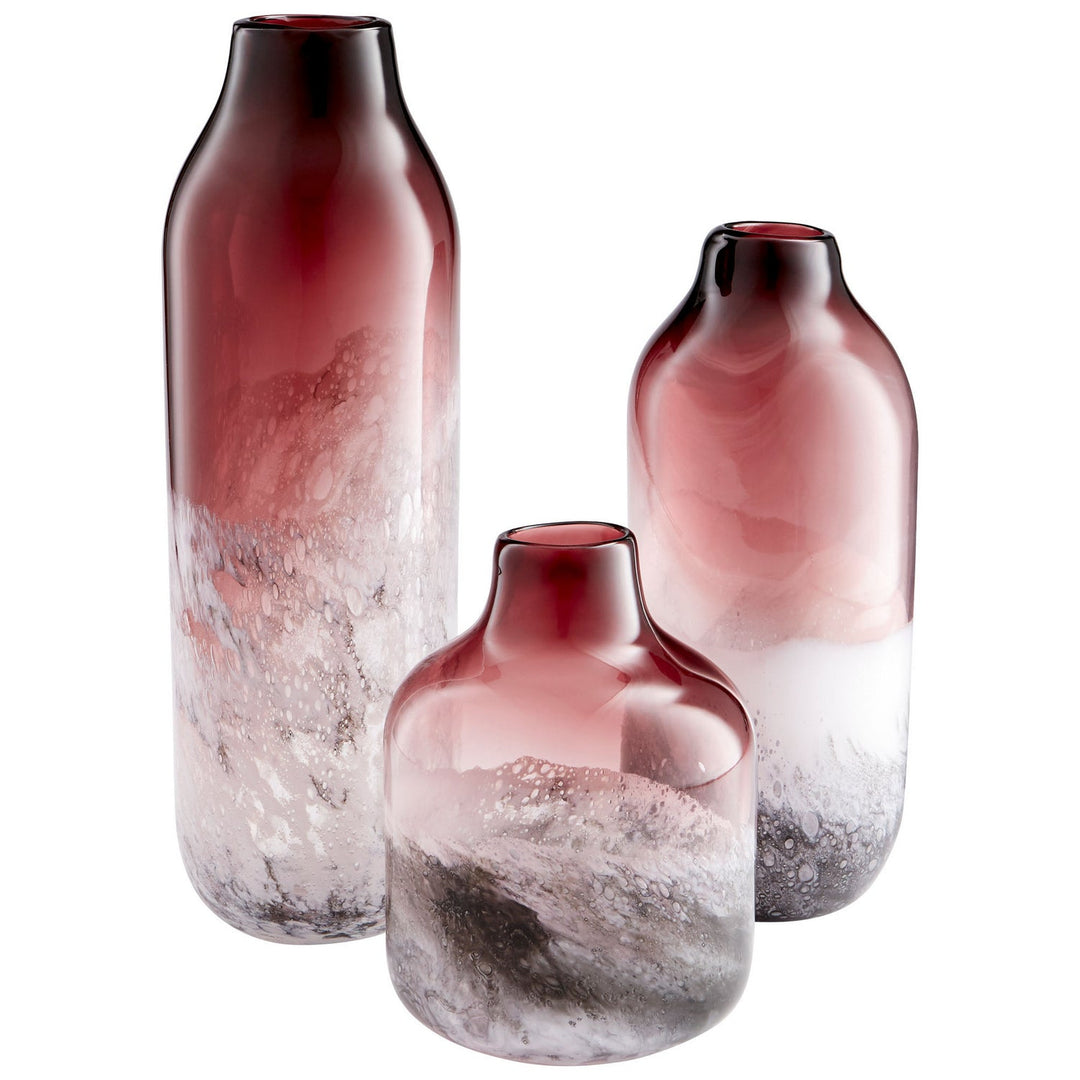 Cyan 10321 Vases & Planters - Purple And White