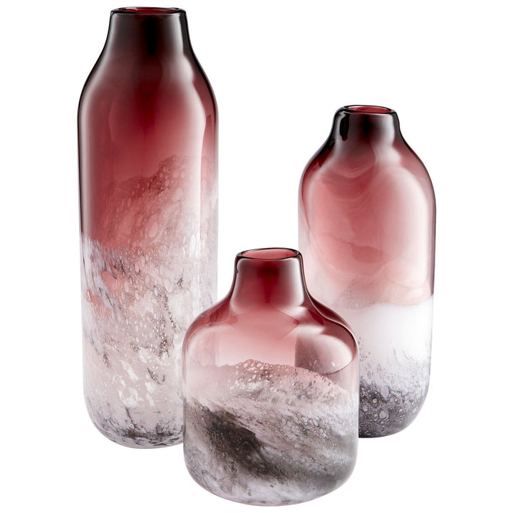 Cyan 10321 Vases & Planters - Purple And White