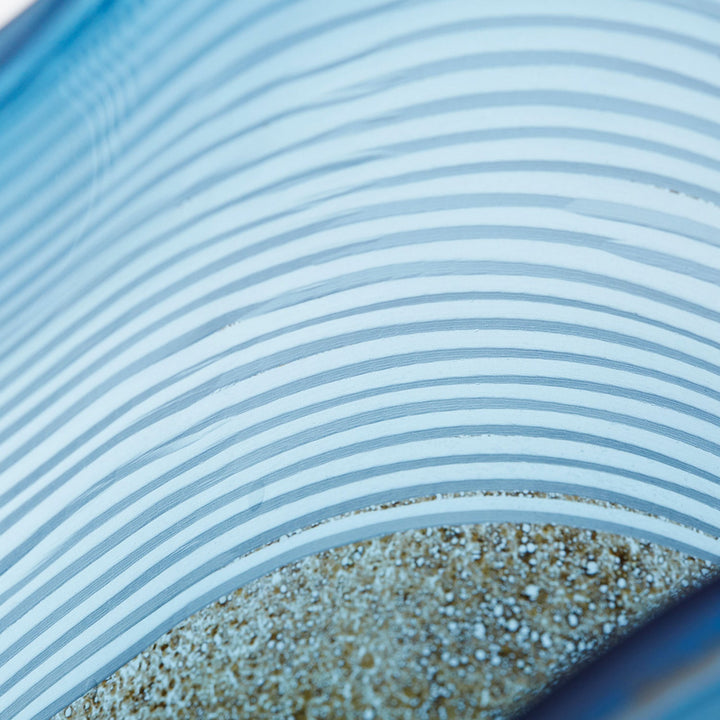 Cyan 10345 Vases & Planters - Blue And Iron Glaze