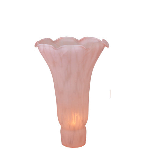 Meyda Tiffany Lighting 158815 Pink Pond Lily Shade Lamp Shade Light