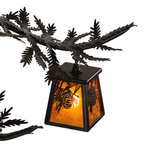 Meyda Tiffany Pine Branch 214270 Chandelier Light - Mahogany Bronze