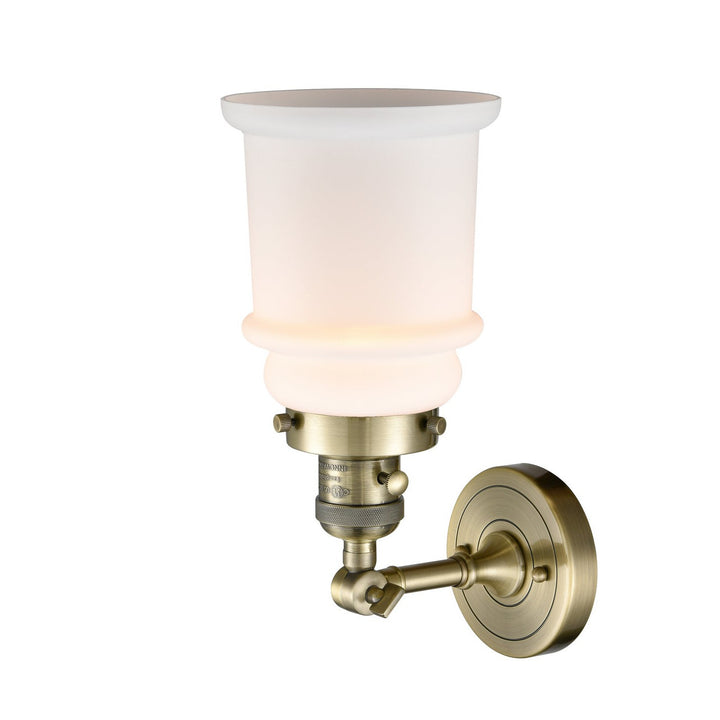 Innovations Franklin Restoration 203SW-AB-G181-LED Wall Sconce Light - Antique Brass