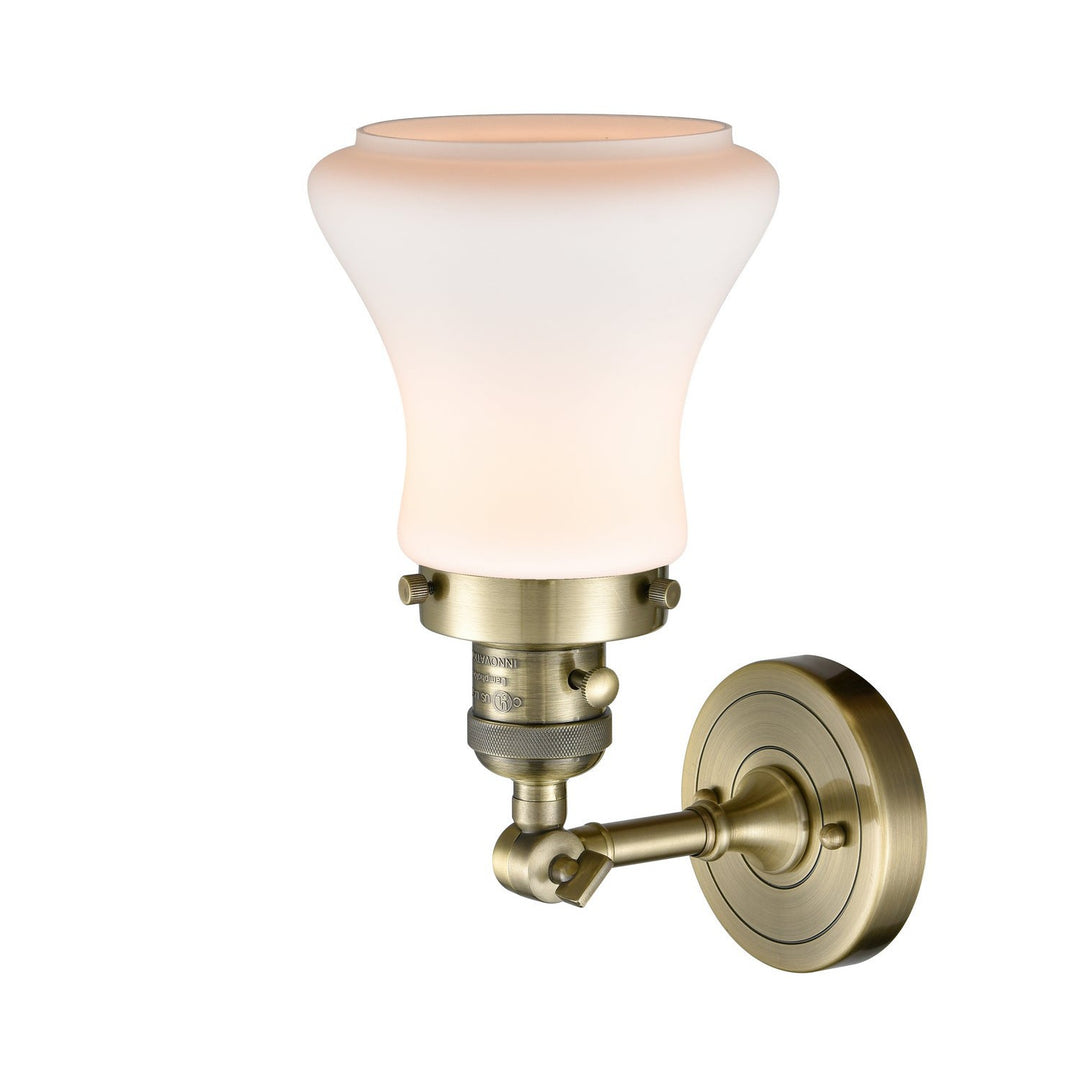 Innovations Franklin Restoration 203SW-AB-G191-LED Wall Sconce Light - Antique Brass