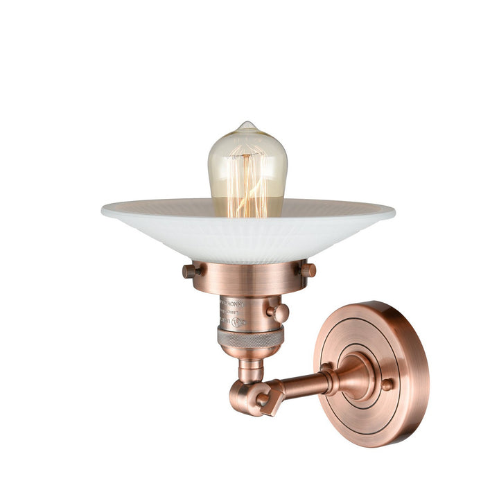 Innovations Franklin Restoration 203SW-AC-G1 Wall Sconce Light - Antique Copper