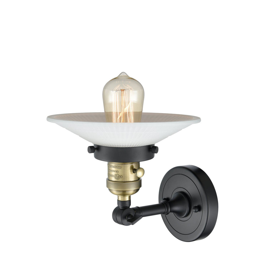 Innovations Franklin Restoration 203SW-BAB-G1 Wall Sconce Light - Black Antique Brass