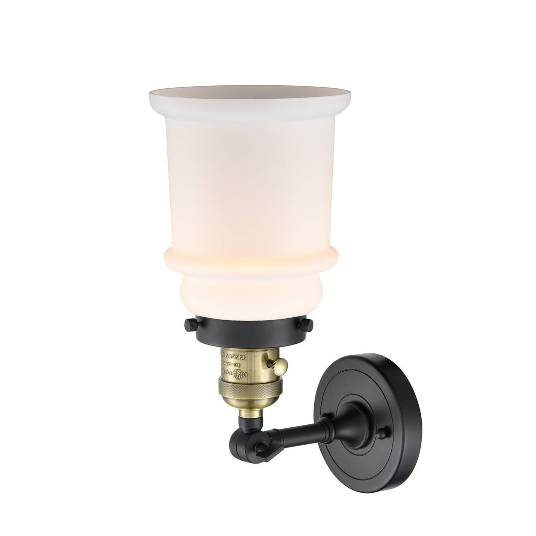 Innovations Franklin Restoration 203SW-BAB-G181 Wall Sconce Light - Black Antique Brass