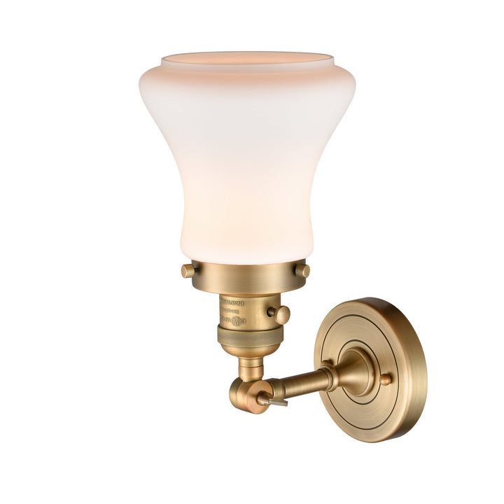 Innovations Franklin Restoration 203SW-BB-G191 Wall Sconce Light - Brushed Brass