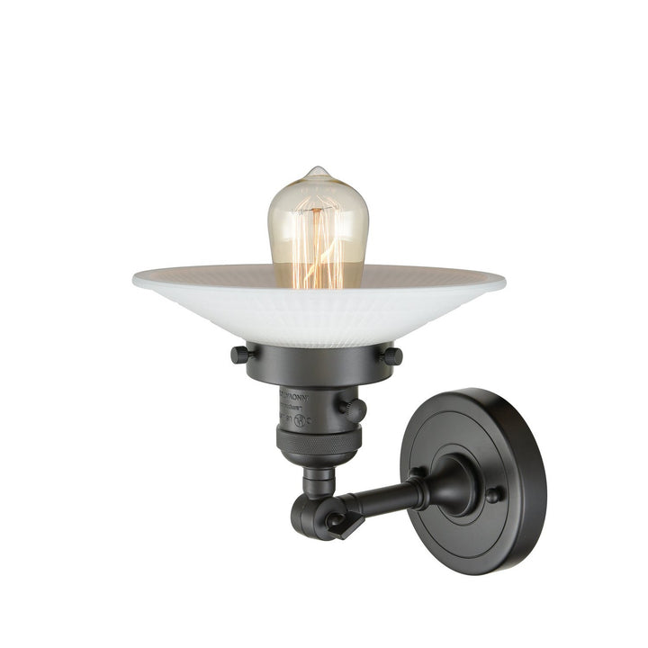 Innovations Franklin Restoration 203SW-OB-G1 Wall Sconce Light - Oil Rubbed Bronze