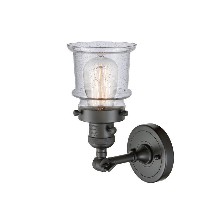 Innovations Franklin Restoration 203SW-OB-G184S Wall Sconce Light - Oil Rubbed Bronze