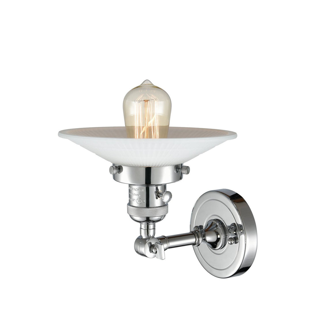 Innovations Franklin Restoration 203SW-PC-G1 Wall Sconce Light - Polished Chrome