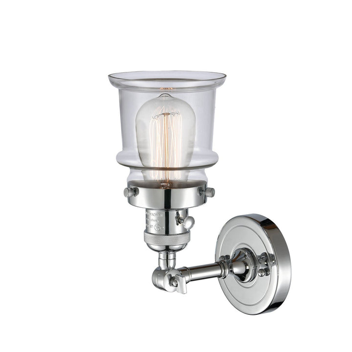 Innovations Franklin Restoration 203SW-PC-G182S Wall Sconce Light - Polished Chrome