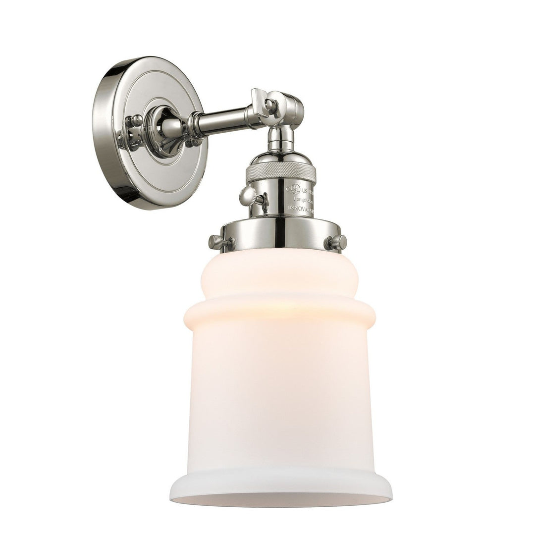 Innovations Franklin Restoration 203SW-PN-G181-LED Wall Sconce Light - Polished Nickel