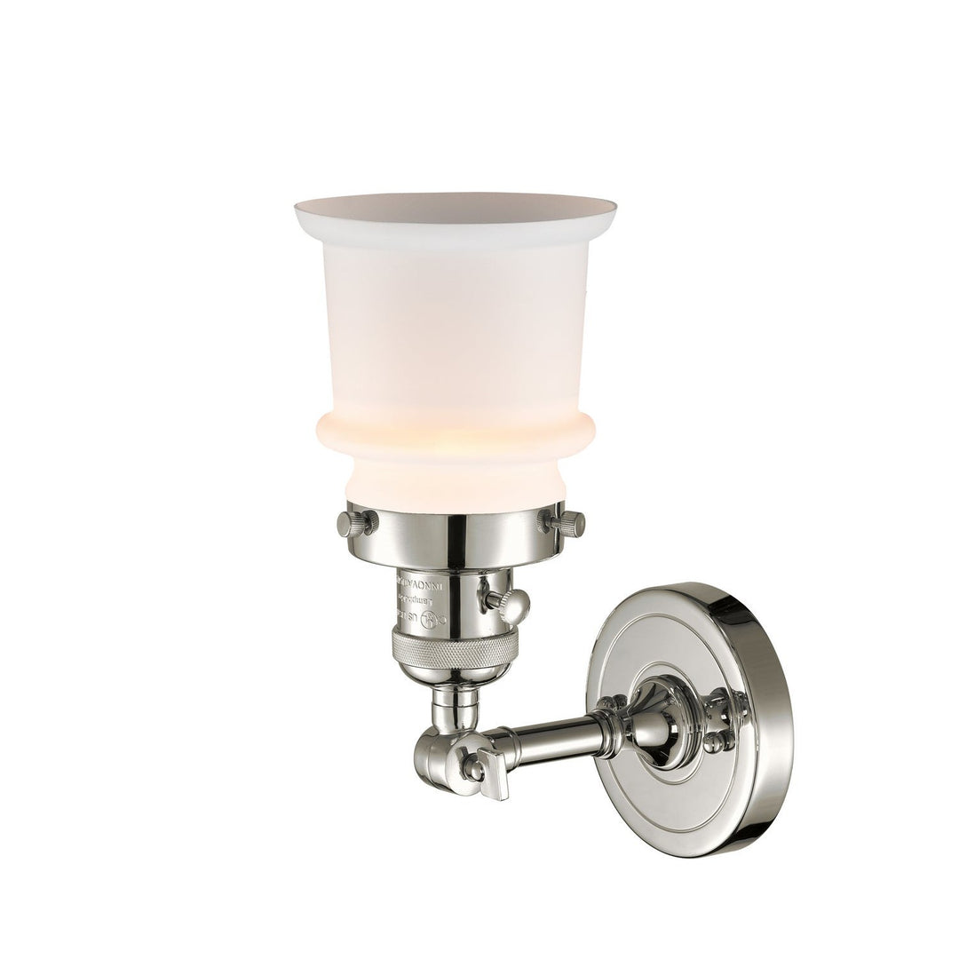 Innovations Franklin Restoration 203SW-PN-G181S Wall Sconce Light - Polished Nickel