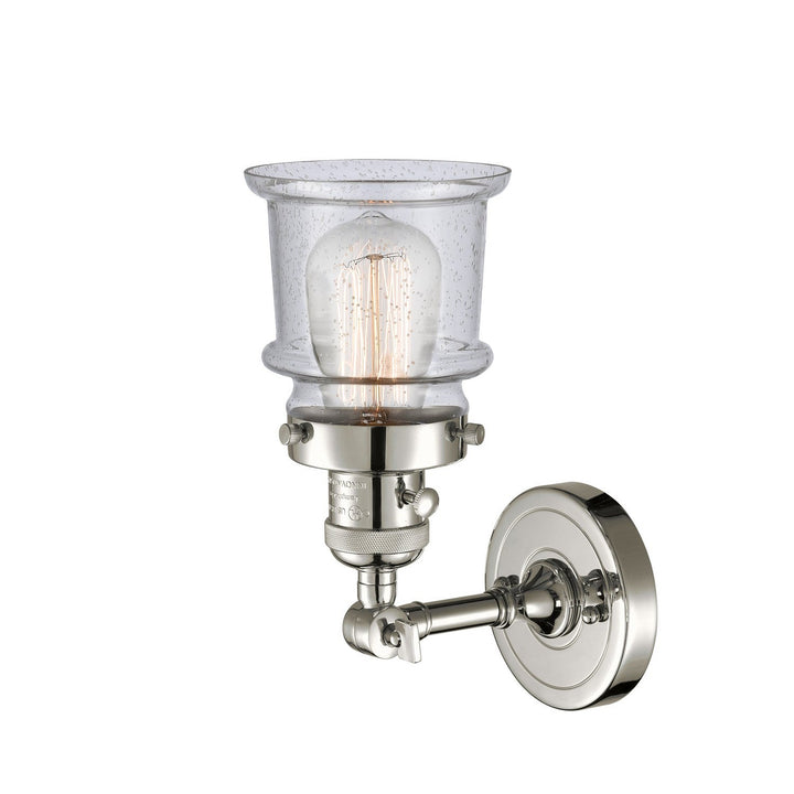 Innovations Franklin Restoration 203SW-PN-G184S Wall Sconce Light - Polished Nickel