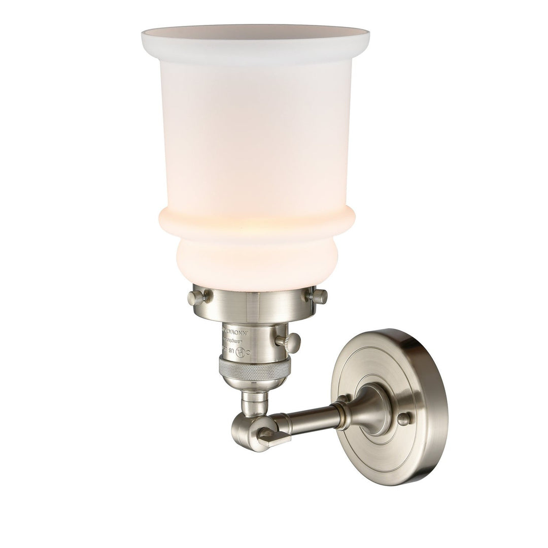 Innovations Franklin Restoration 203SW-SN-G181 Wall Sconce Light - Brushed Satin Nickel