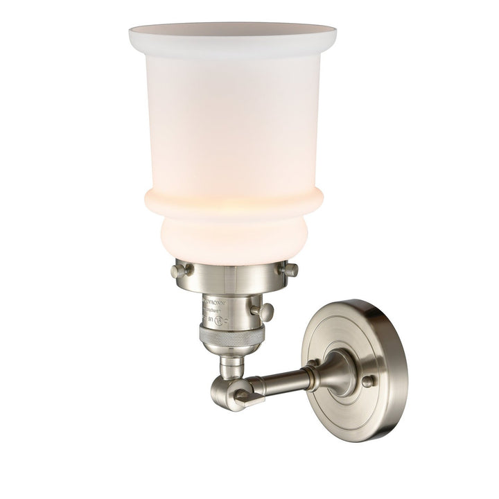 Innovations Franklin Restoration 203SW-SN-G181 Wall Sconce Light - Brushed Satin Nickel