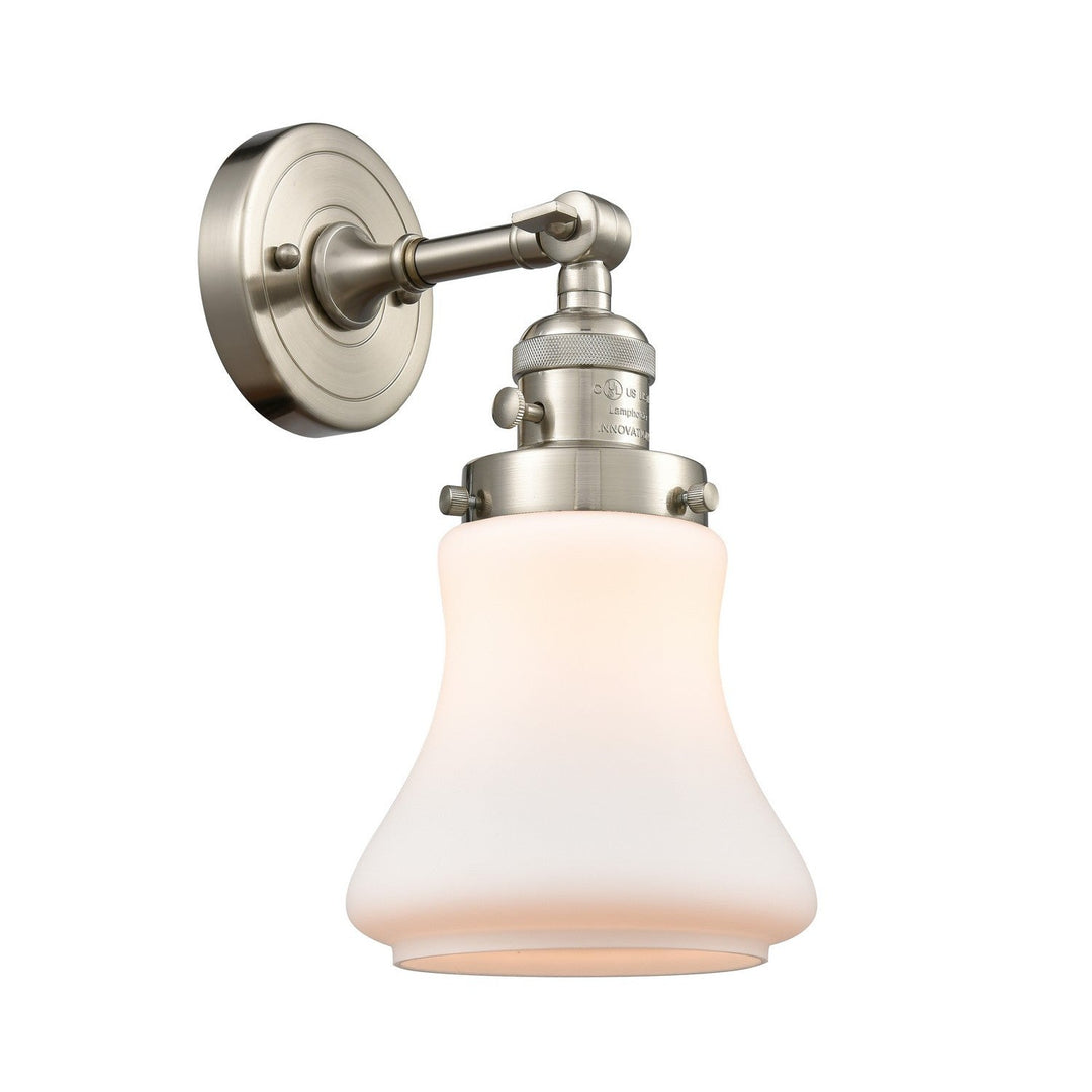 Innovations Franklin Restoration 203SW-SN-G191-LED Wall Sconce Light - Brushed Satin Nickel